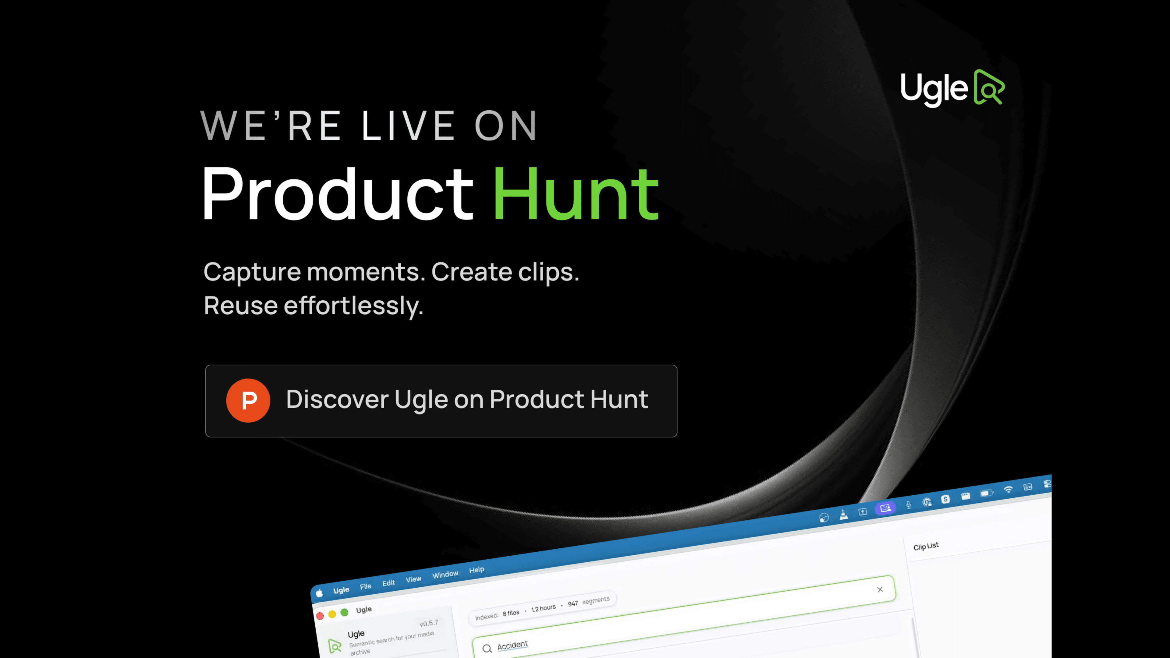 Ugle Is Now Live on Product Hunt!