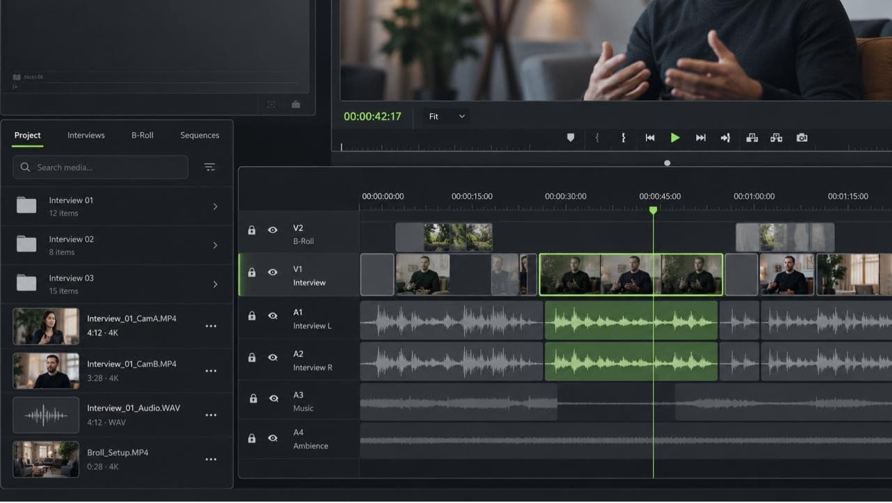 How to Turn a Retrieved Interview Passage Into a Reusable Clip