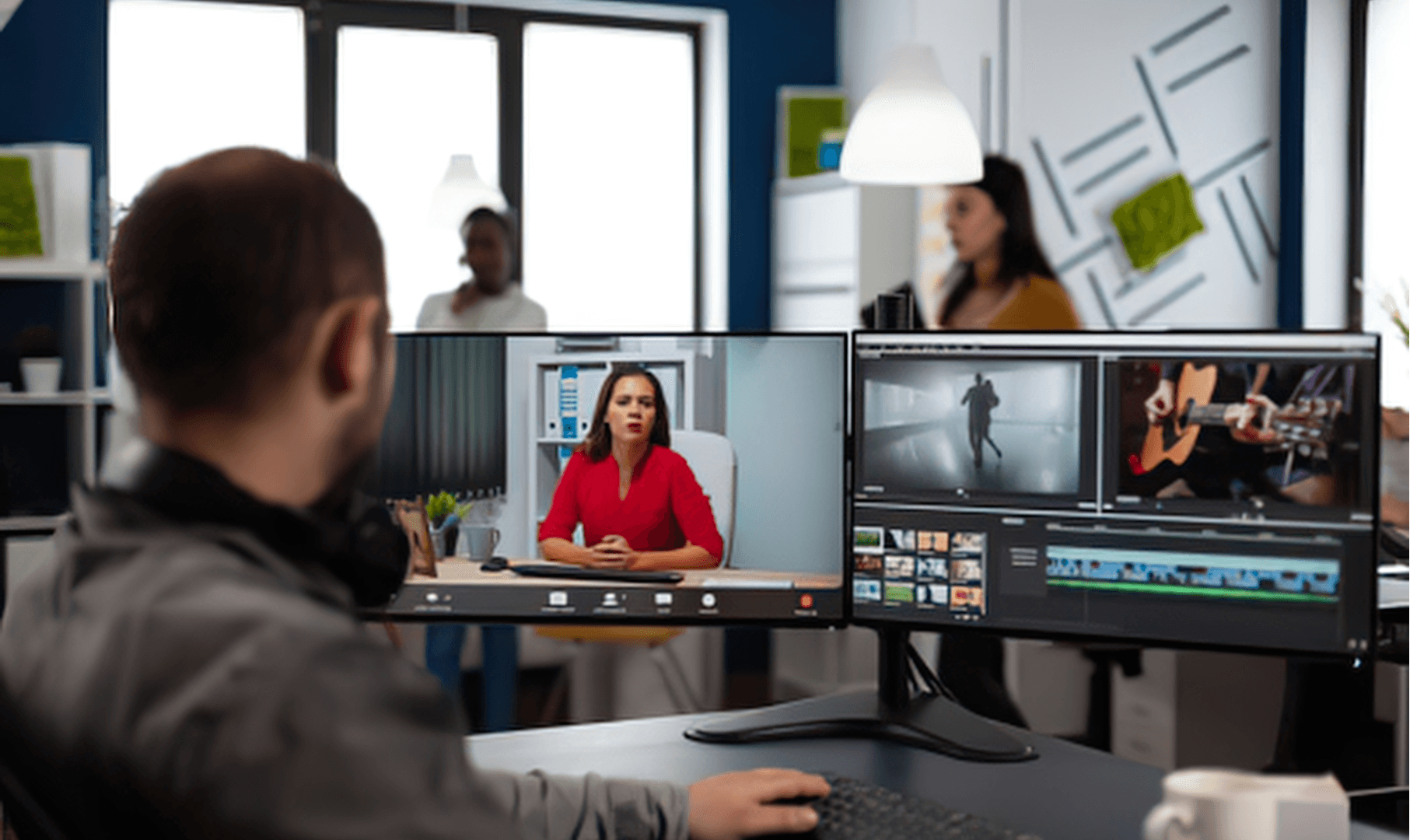 Ugle in a newsroom — search, clip, export workflow